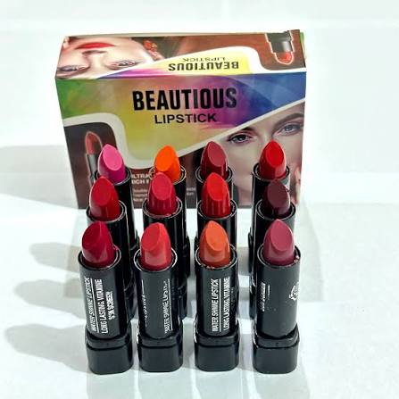 MATTE LIPSTICS PACK OF 12 BOLD SHADES